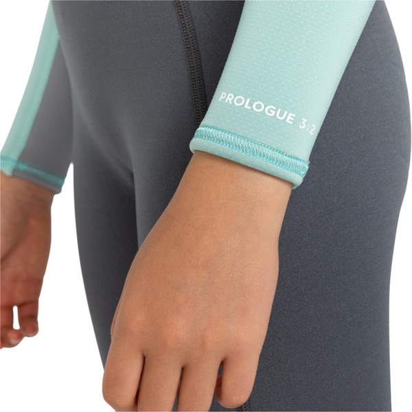 2025 Roxy Junior Prologue 3/2mm Back Zip Wetsuit ERGW103068 - Ice Green